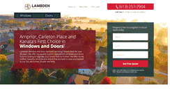 Desktop Screenshot of lambden.com