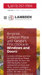 Mobile Screenshot of lambden.com